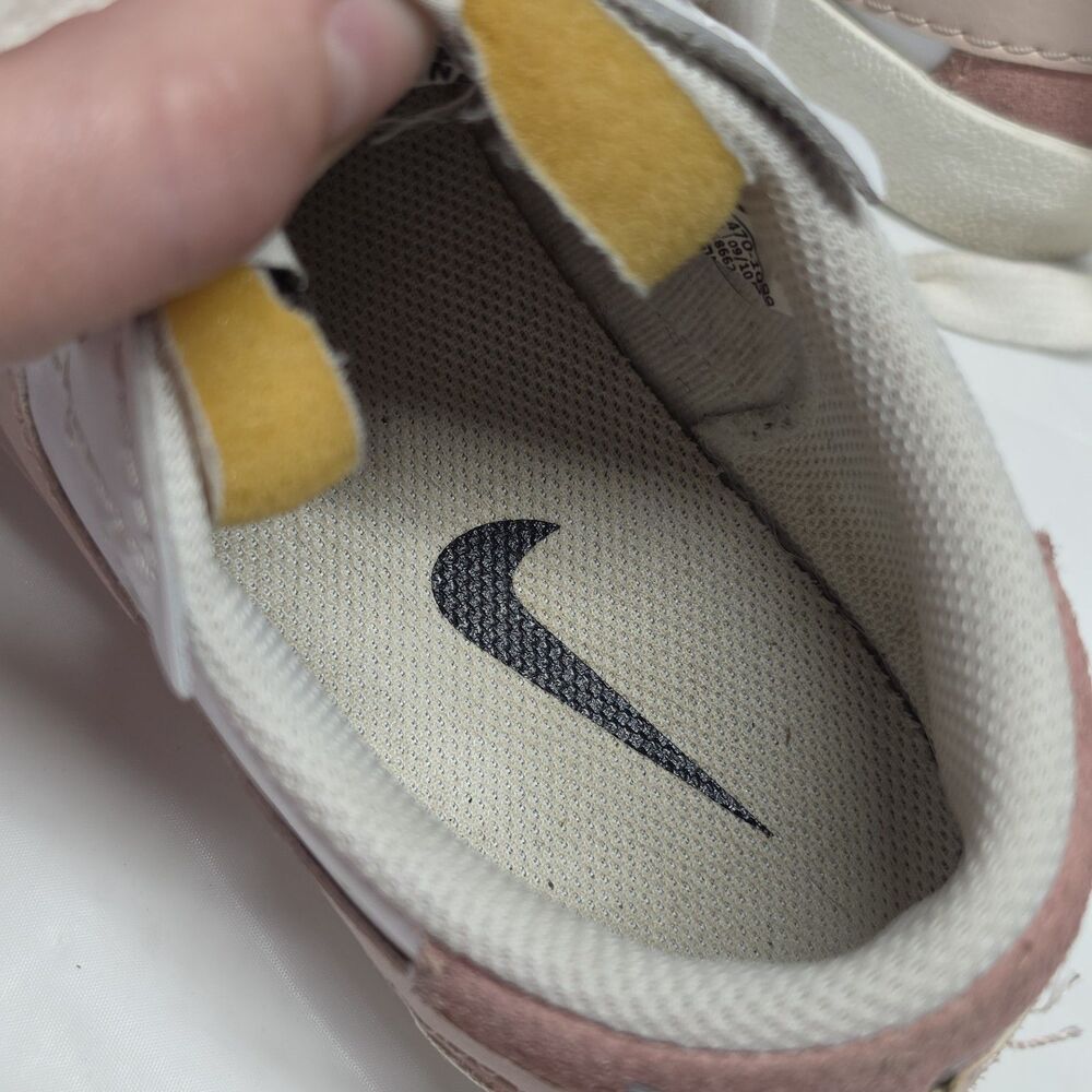 Nike Blazer Low '77 Jumbo Women's Size 9 Sneakers White Pink Retro Style - Picture 5 of 9